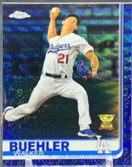 Walker Buehler [Gold Wave Refractor] #90