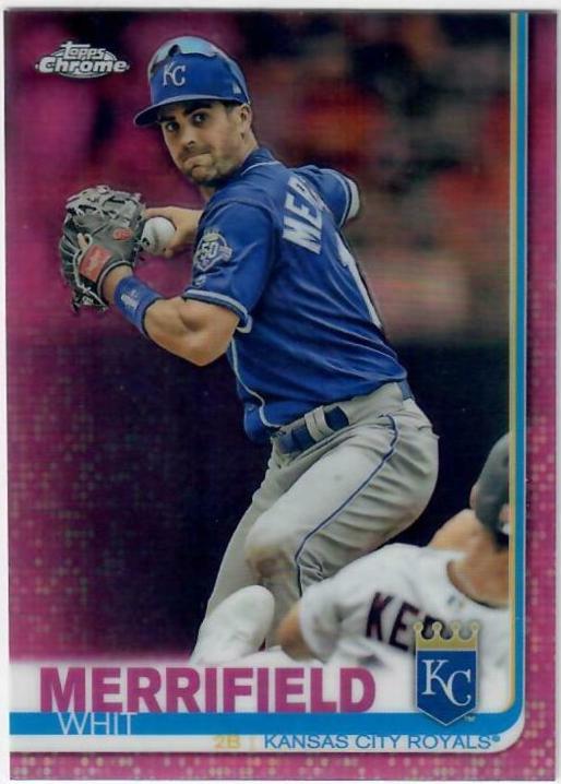 Whit Merrifield [Pink Refractor] #11