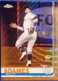 Willy Adames [Orange Wave Refractor] #179