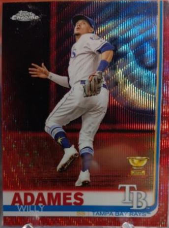 Willy Adames [Red Wave Refractor] #179