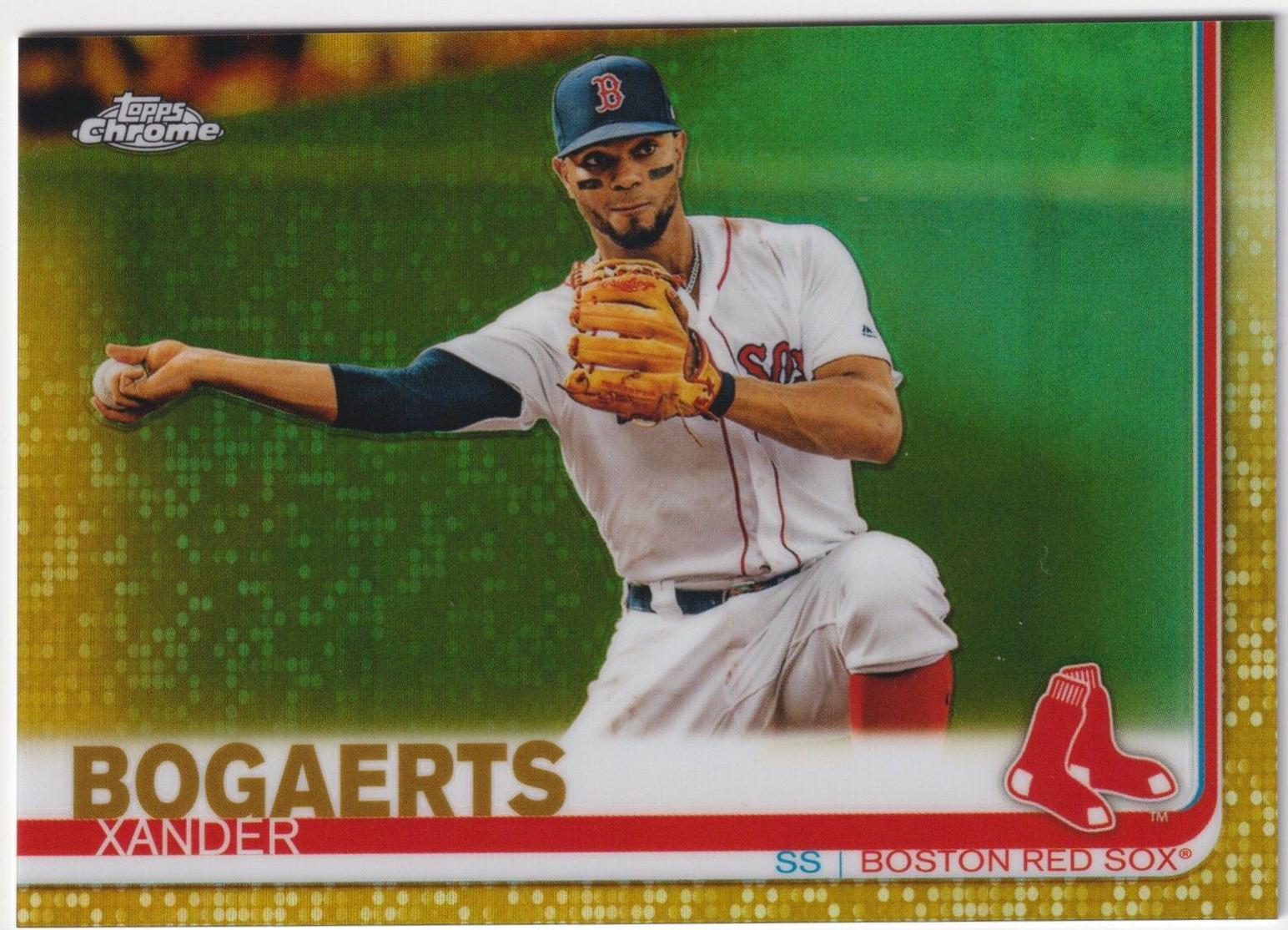 Xander Bogaerts [Gold Refractor] #96