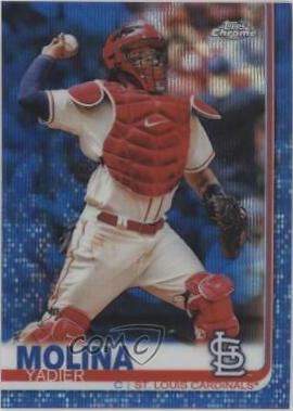 Yadier Molina [Blue Wave Refractor] #51