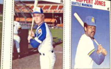 Bob Horner, Jim Sundberg, Rupert Jones [Hand Cut Panel]