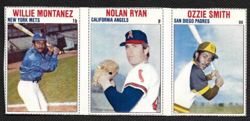 Nolan Ryan, Ozzie Smith [Hand Cut Panel]
