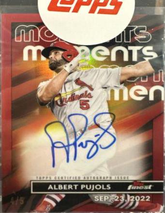 Albert Pujols [Red] #FMA-AP