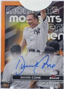 David Cone [Orange] #FMA-DC