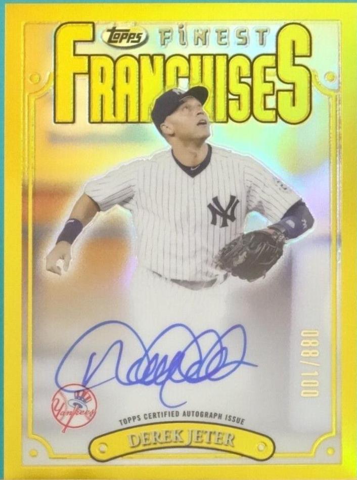 Derek Jeter [Autograph] #192