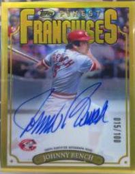 Johnny Bench [Autograph] #191