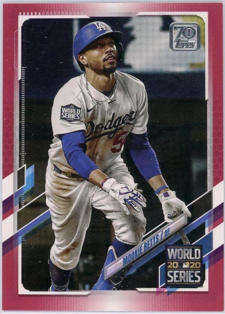 Mookie Betts [Mother's Day Pink] #15