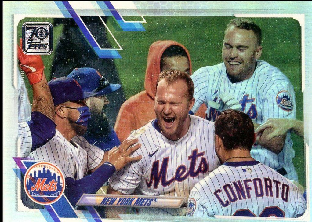 New York Mets [Rainbow Foil] #555