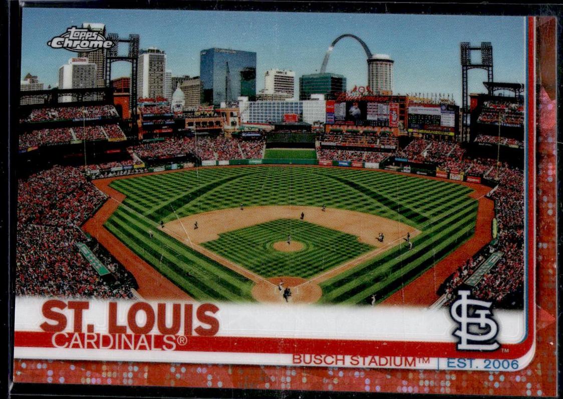 Busch Stadium [Orange Refractor] #31