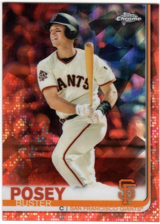 Buster Posey [Orange Refractor] #157