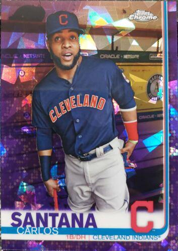 Carlos Santana [Purple Refractor] #585