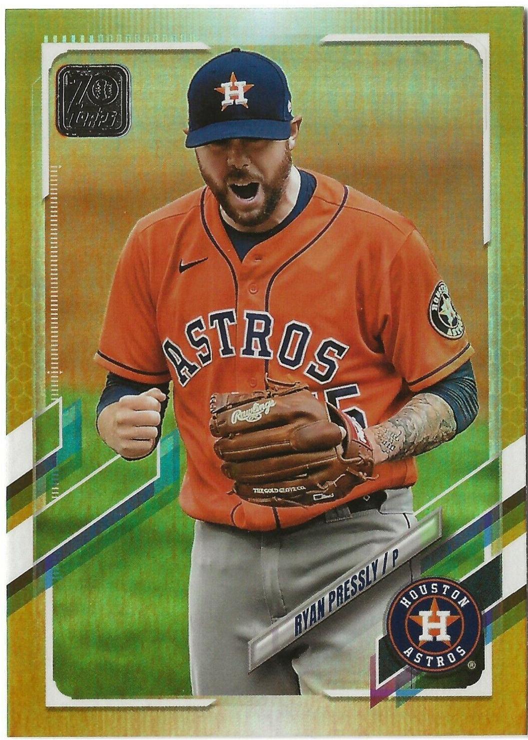Ryan Pressly [Gold Foil] #652