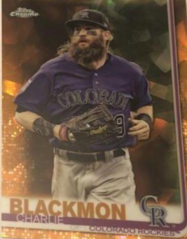 Charlie Blackmon [Orange Refractor] #16