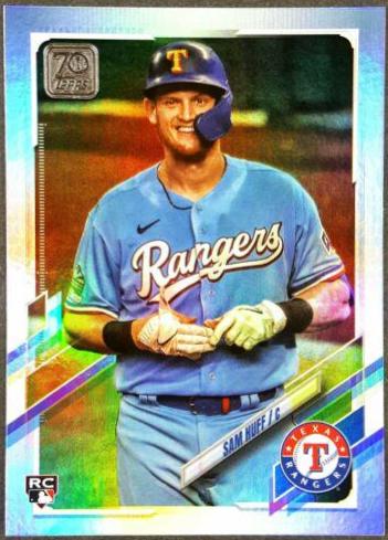 Sam Huff [Rainbow Foil] #654