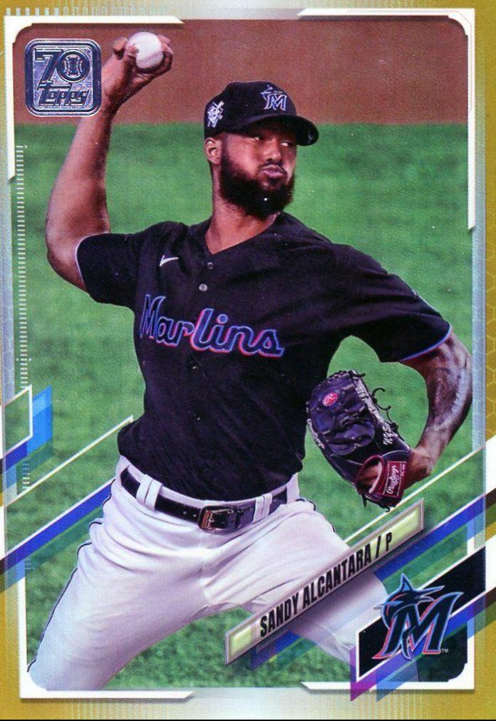 Sandy Alcantara [Gold Foil] #594