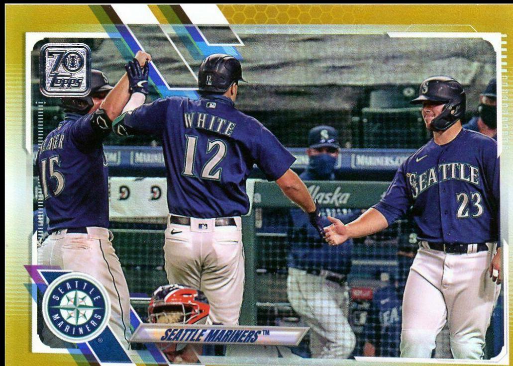 Seattle Mariners [Gold Foil] #599