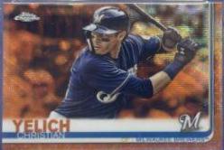 Christian Yelich [Orange Refractor] #300