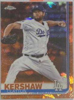 Clayton Kershaw [Orange Refractor] #10