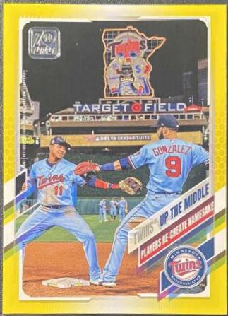 Twins Up The Middle [Yellow] #553