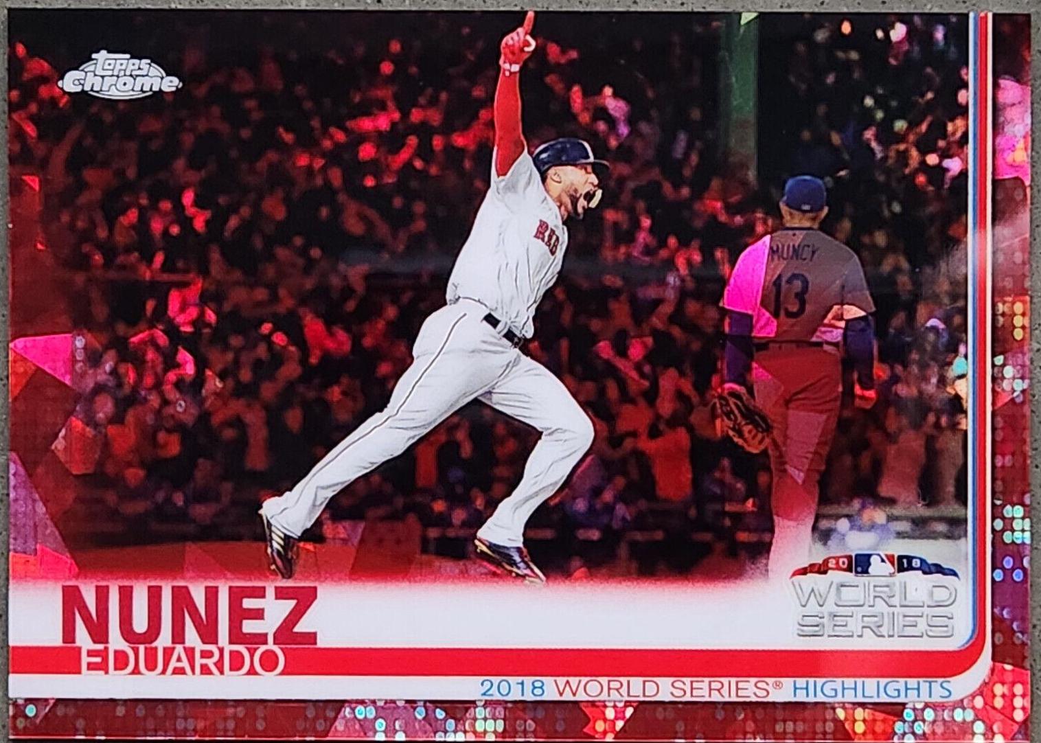 Eduardo Nunez [Red Refractor] #3