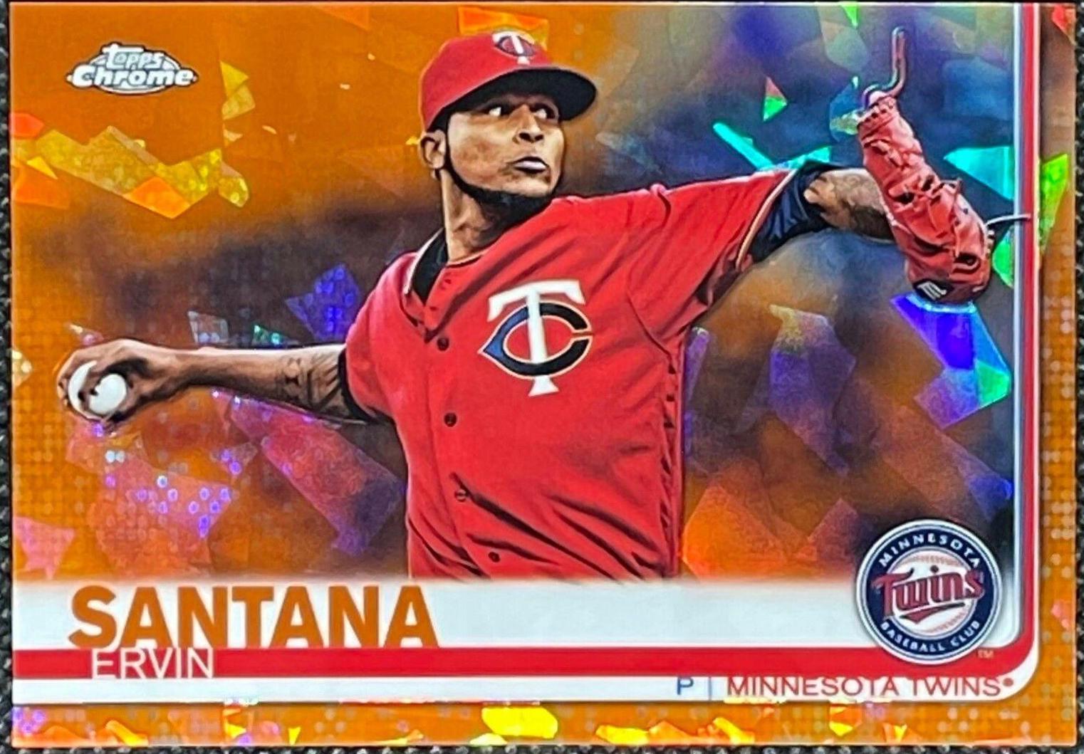 Ervin Santana [Orange Refractor] #335