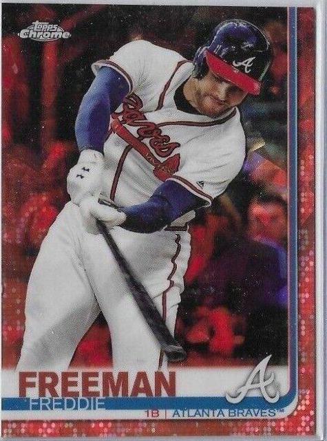 Freddie Freeman [Orange Refractor] #183