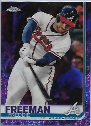Freddie Freeman [Purple Refractor] #183
