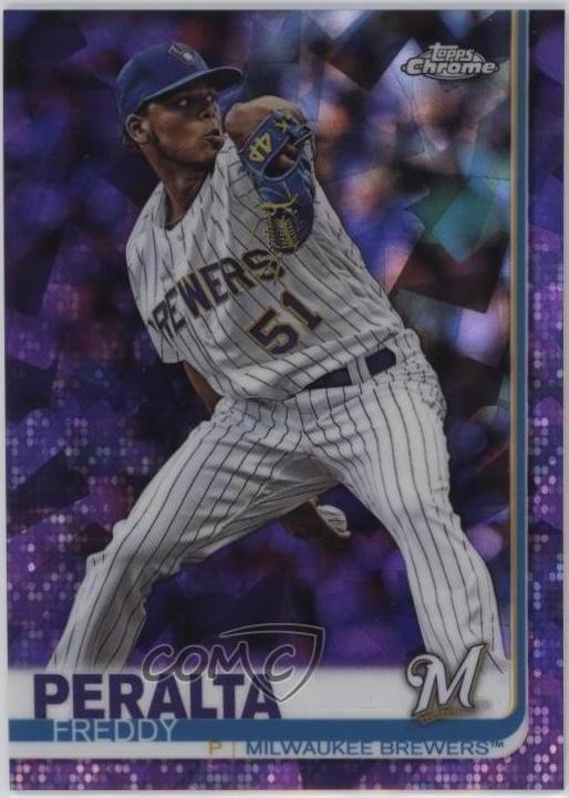 Freddy Peralta [Purple Refractor] #627