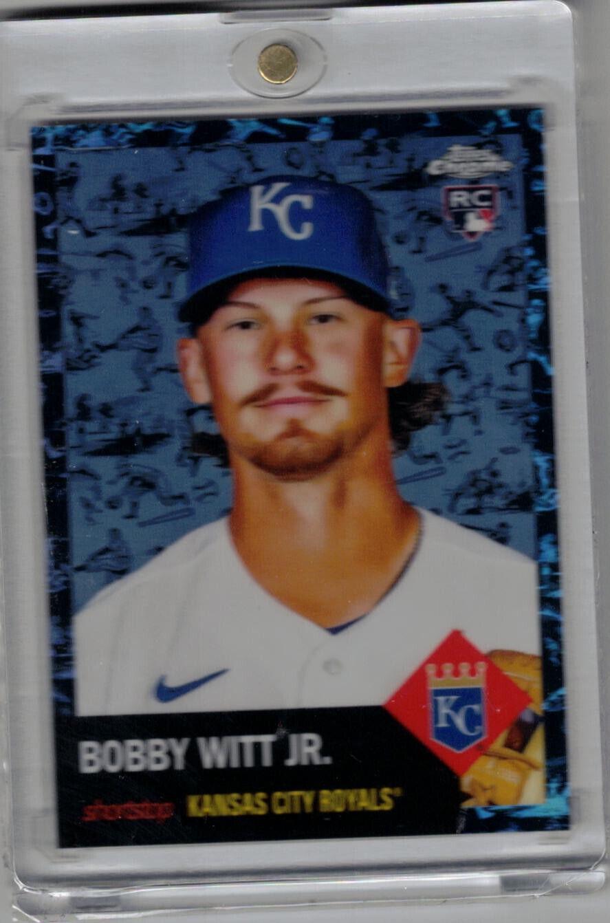Bobby Witt Jr. [Black Refractor] #61