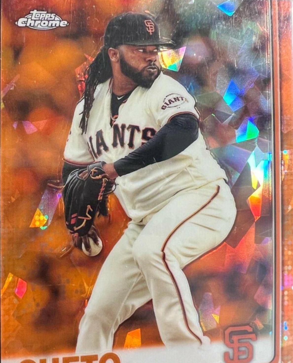 Johnny Cueto [Orange Refractor] #154
