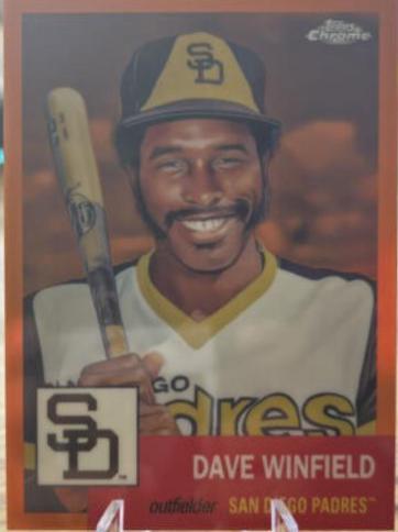 Dave Winfield [Orange Refractor] #376
