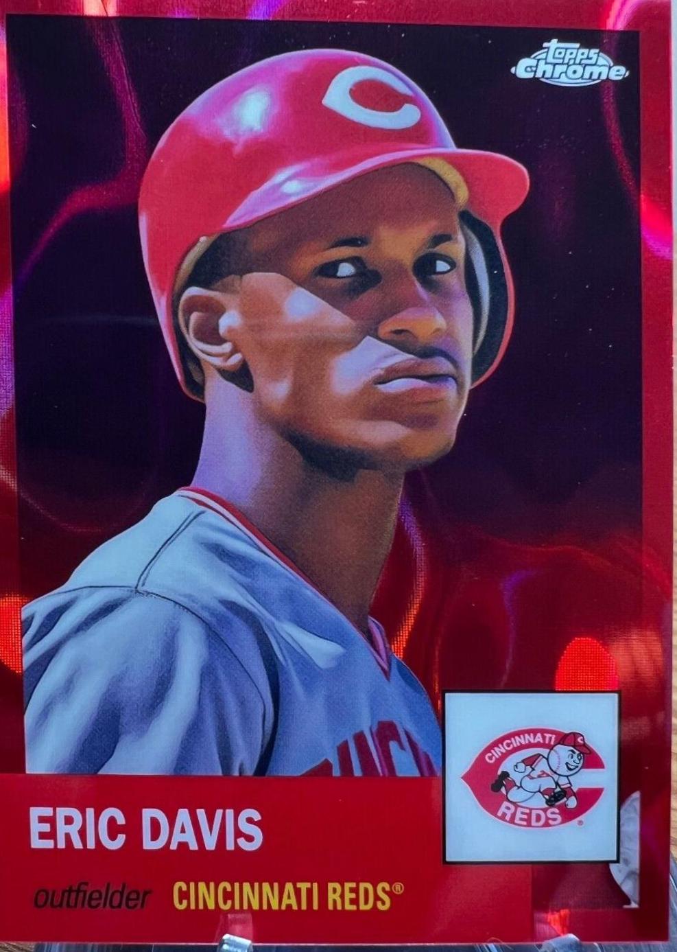 Eric Davis [Red Refractor] #248
