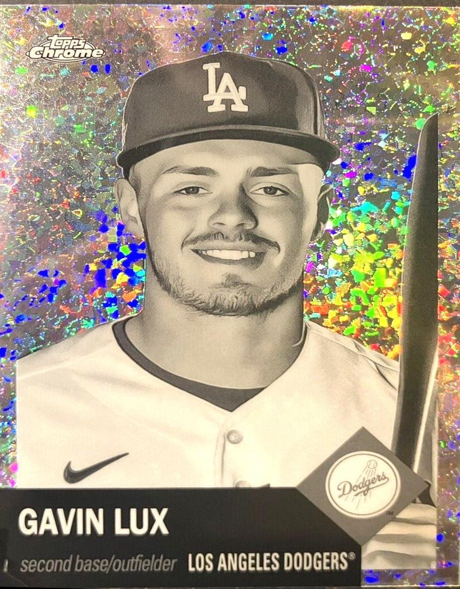 Gavin Lux [Black & White Mini-Diamond Refractor] #214
