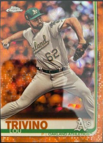 Lou Trivino [Orange Refractor] #83