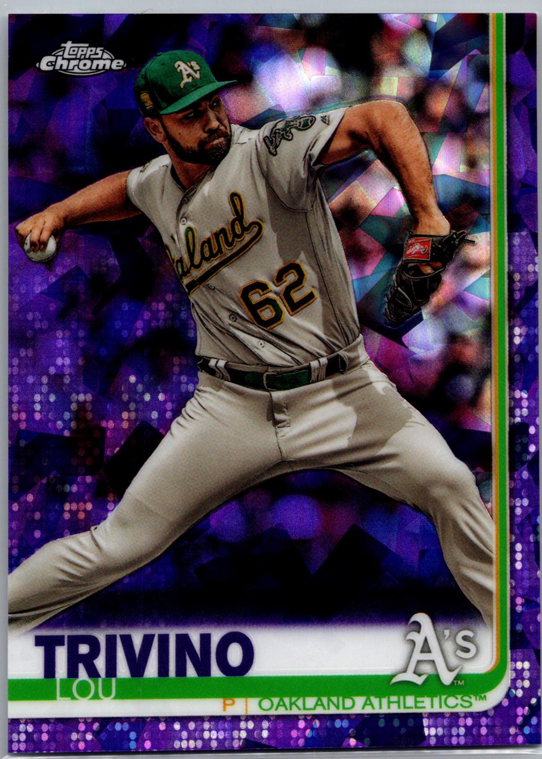 Lou Trivino [Purple Refractor] #83