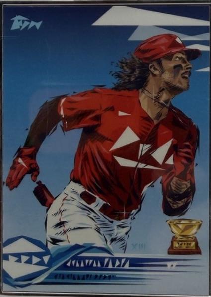 Jonathan India [Artist Proof Silver Frame] #867
