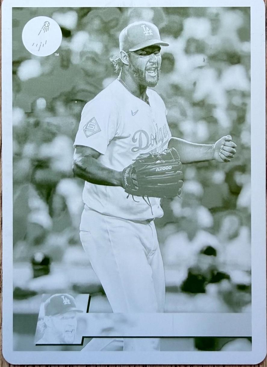 Clayton Kershaw [Printing Plate] #157