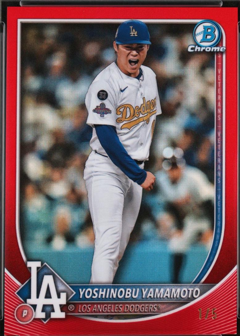 Yoshinobu Yamamoto [Red Refractor] #76