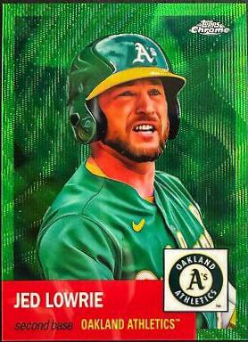 Jed Lowrie [Green Wave Refractor] #316