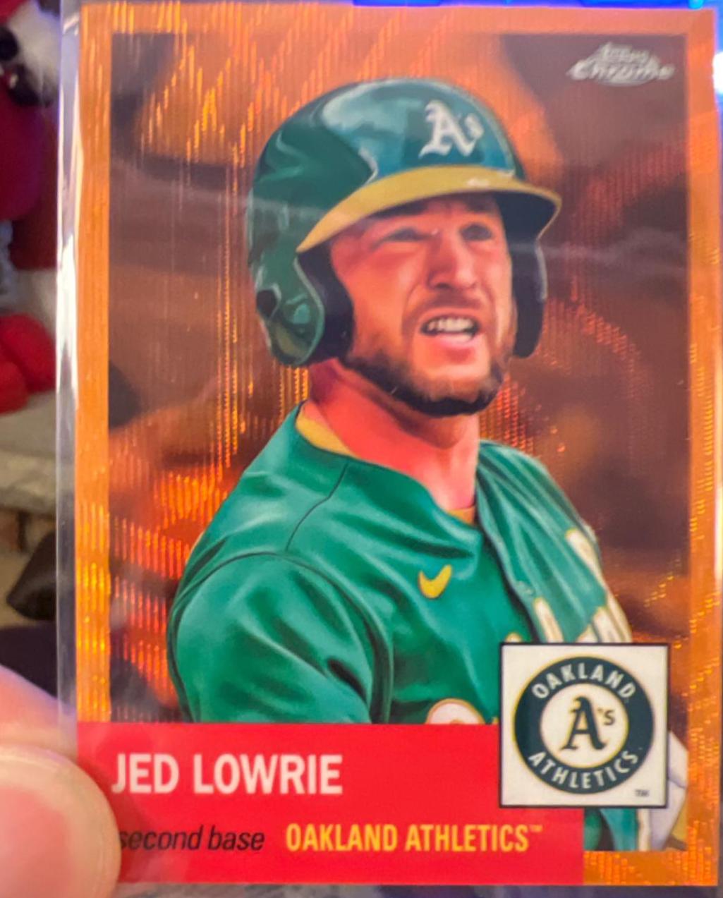 Jed Lowrie [Orange Refractor] #316