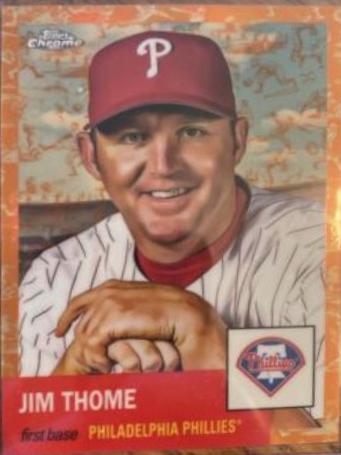 Jim Thome [Orange Refractor] #201