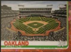 Oakland Coliseum [Orange Refractor] #126