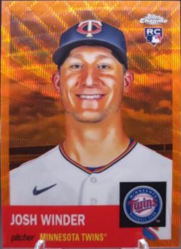 Josh Winder [Orange Wave Refractor] #115