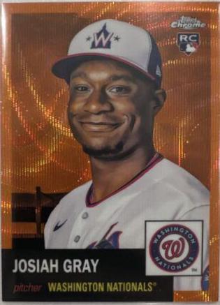 Josiah Gray [Orange Wave Refractor] #15