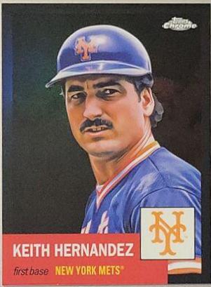 Keith Hernandez [Black Refractor] #464