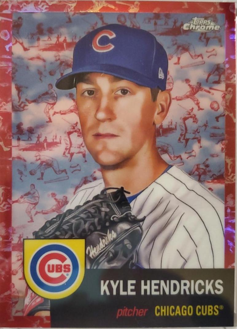 Kyle Hendricks [Toile Cream Red] #474