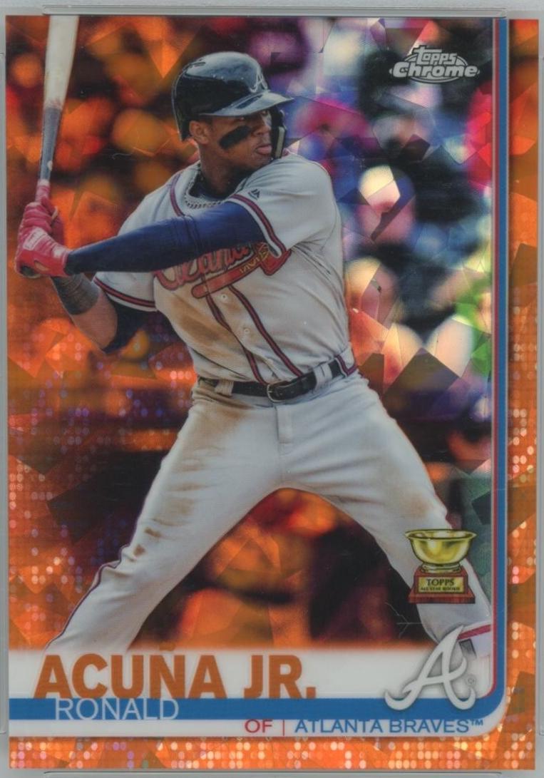 Ronald Acuna Jr. [Orange Refractor] #1