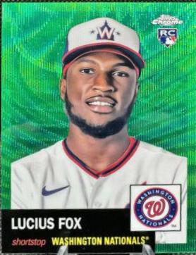 Lucius Fox [Green Wave Refractor] #476